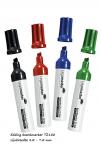 Professional boardmarker TZ 150 4 stuks assorti (beitel punt 2-7mm)