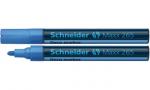 Krijtbord en decoratiemarker ronde punt 1-3 mm blauw