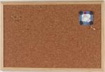 Prikbord kurk 30x40cm houten lijst