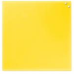 Glassboard Yellow 45x45cm