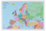 Europese kaart op rol
