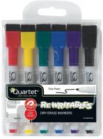 Whiteboard mini markers, assorti kleuren (6)