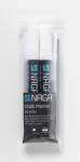 Marker chalk white 4,5 mm. 2 pcs. pack