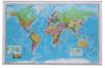 Landkaarten en wereldkaarten op rol