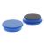 Memomagneten, 10 stuks, blauw 30 mm