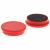 Memomagneten, 10 stuks, rood 20 mm