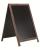 A-bord met houten frame 